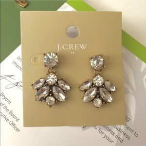 J.Crew Crystal earrings!!!!